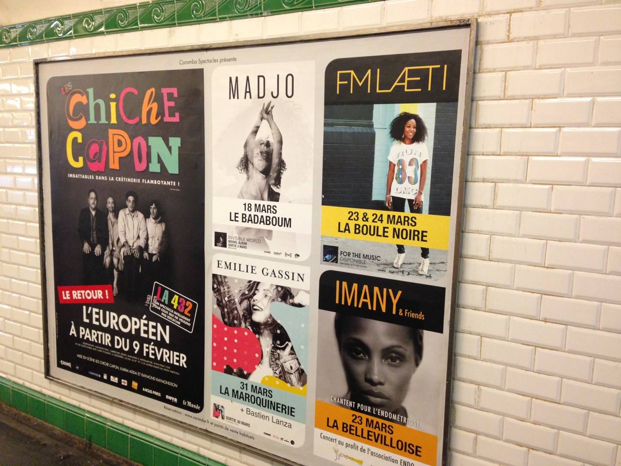 IMANY charity concert-poster metro